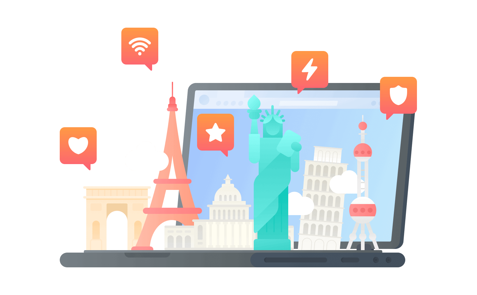 在瓜德罗普通过VPN看国内电影 - 海龟VPN